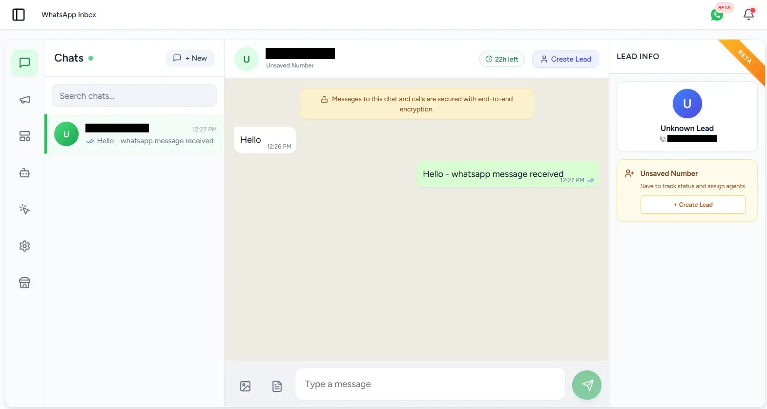 WhatsApp API Integration
